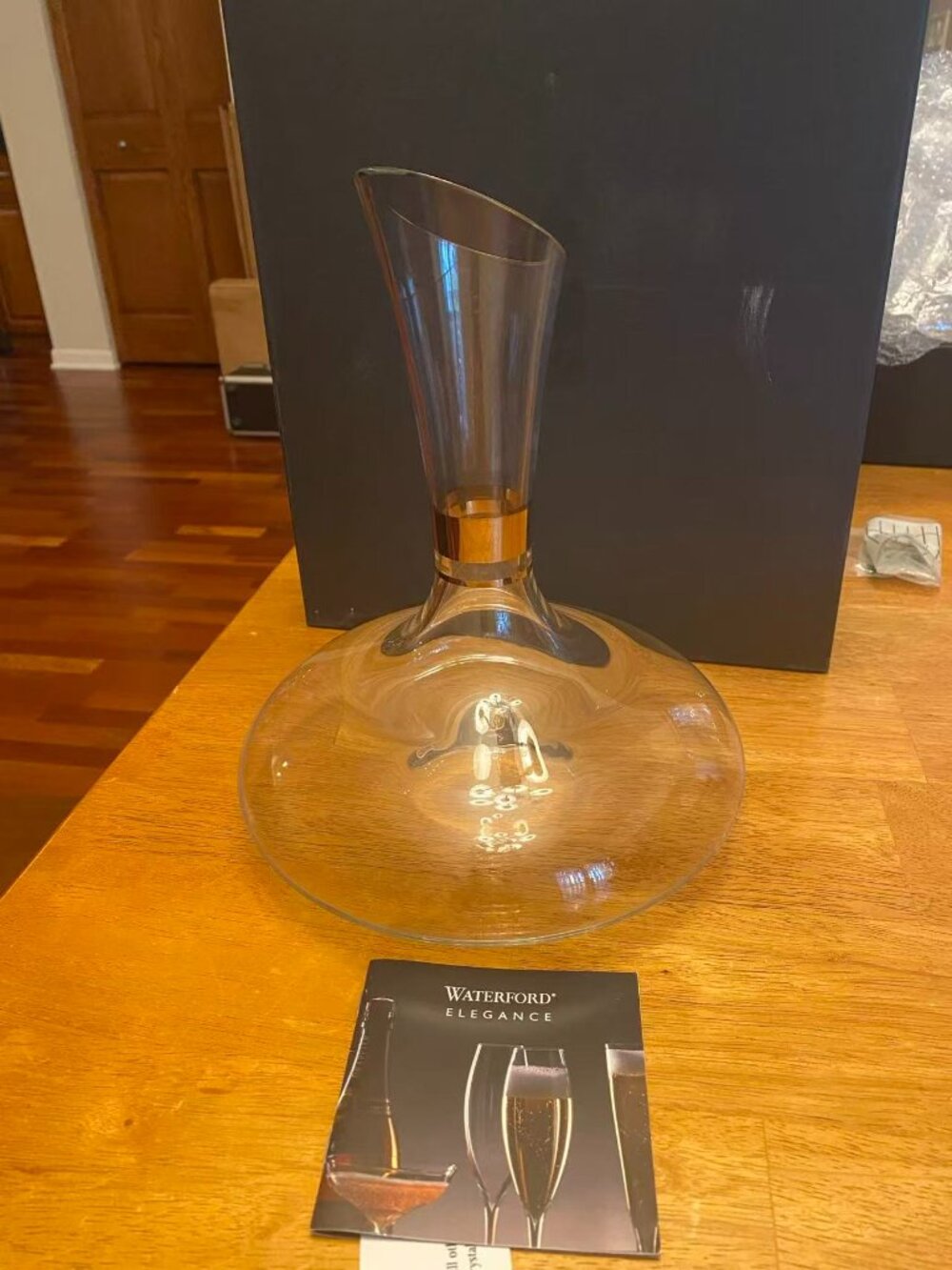 Waterford Carafe Platinum Band, 79 oz